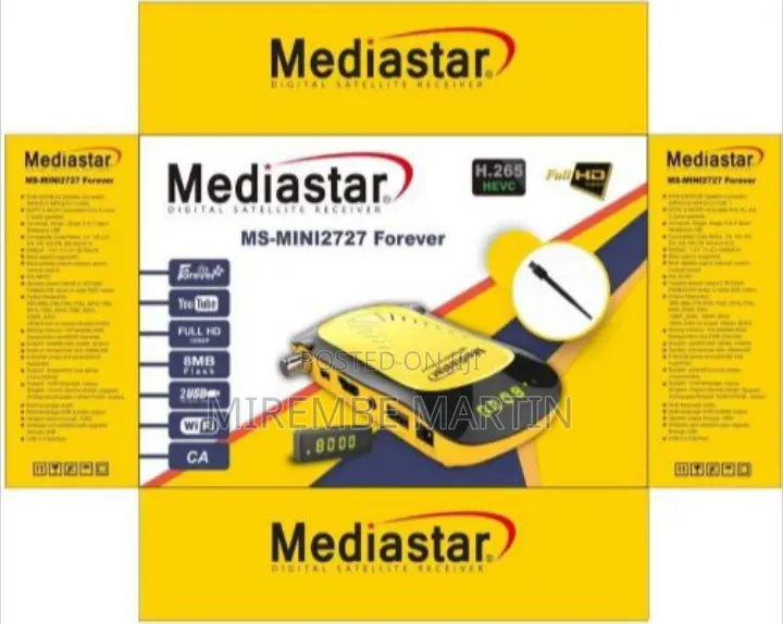 Mediastar MS-MINI2727 Forever TV Digital Satellite Receiver HD