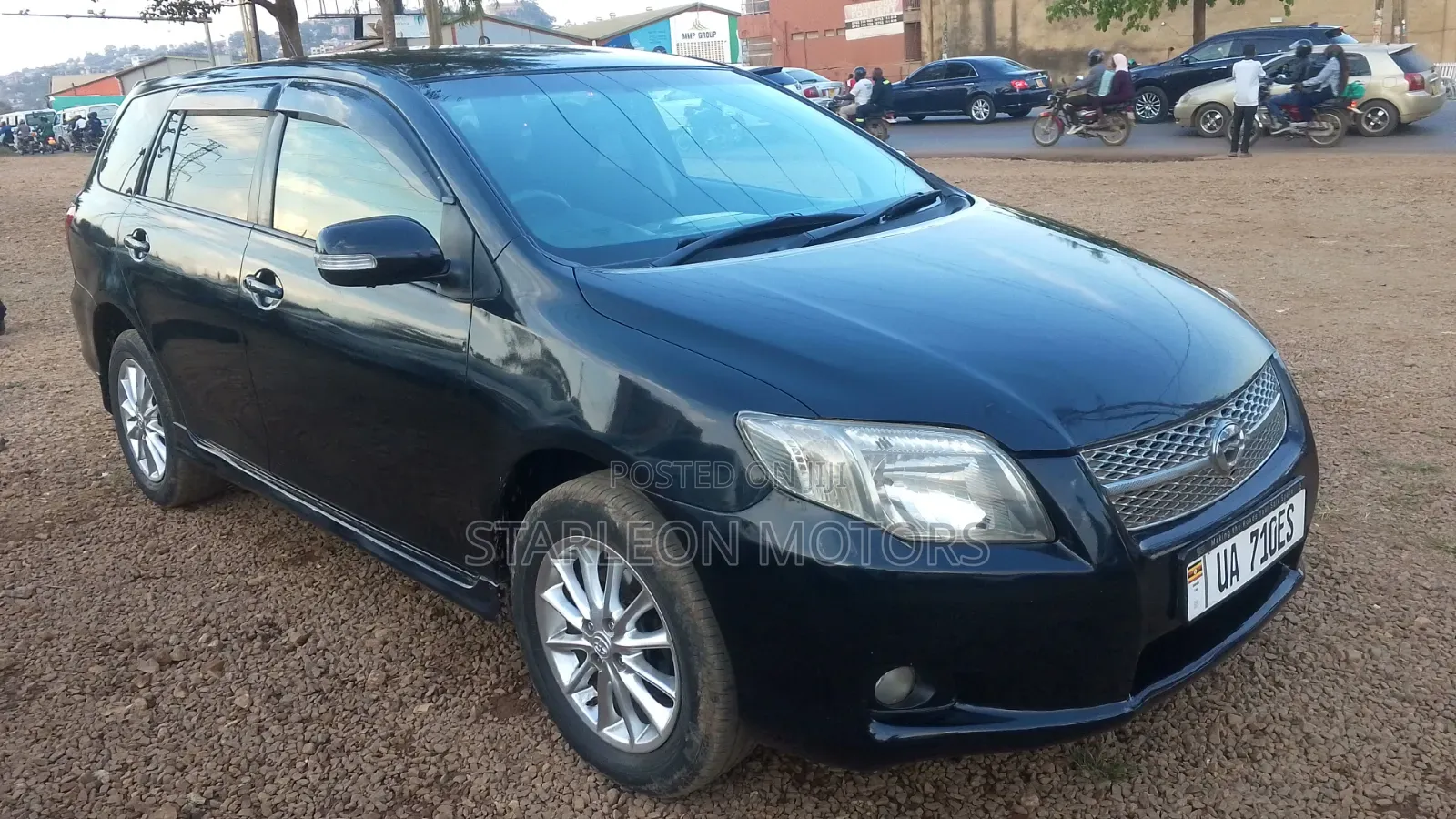 Toyota Corolla Fielder 2008 Black