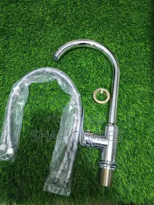 Kitchen Sink Mixer Tap Heavy Duty Black and Silver Good Quality