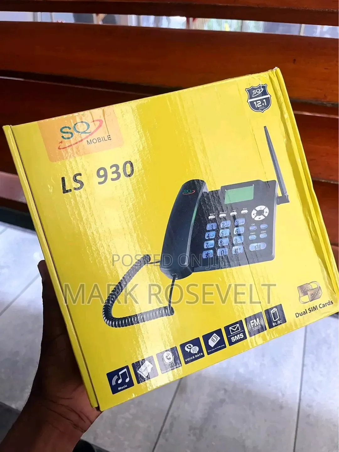 New SQ 1000L 8 GB Black