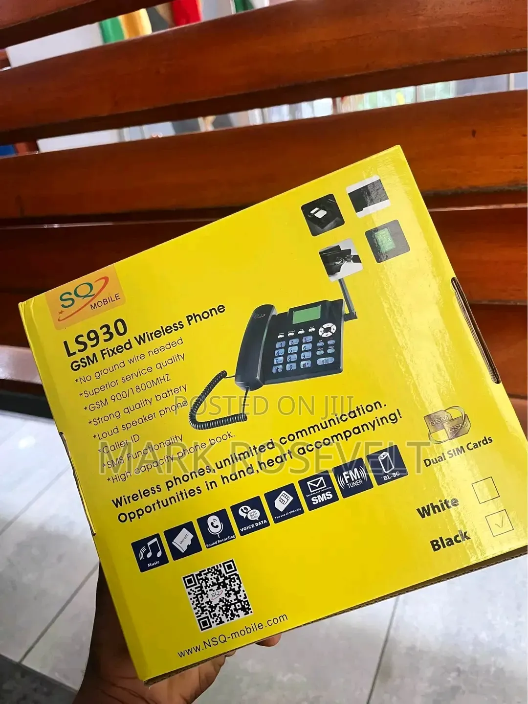 New SQ 1000L 8 GB Black