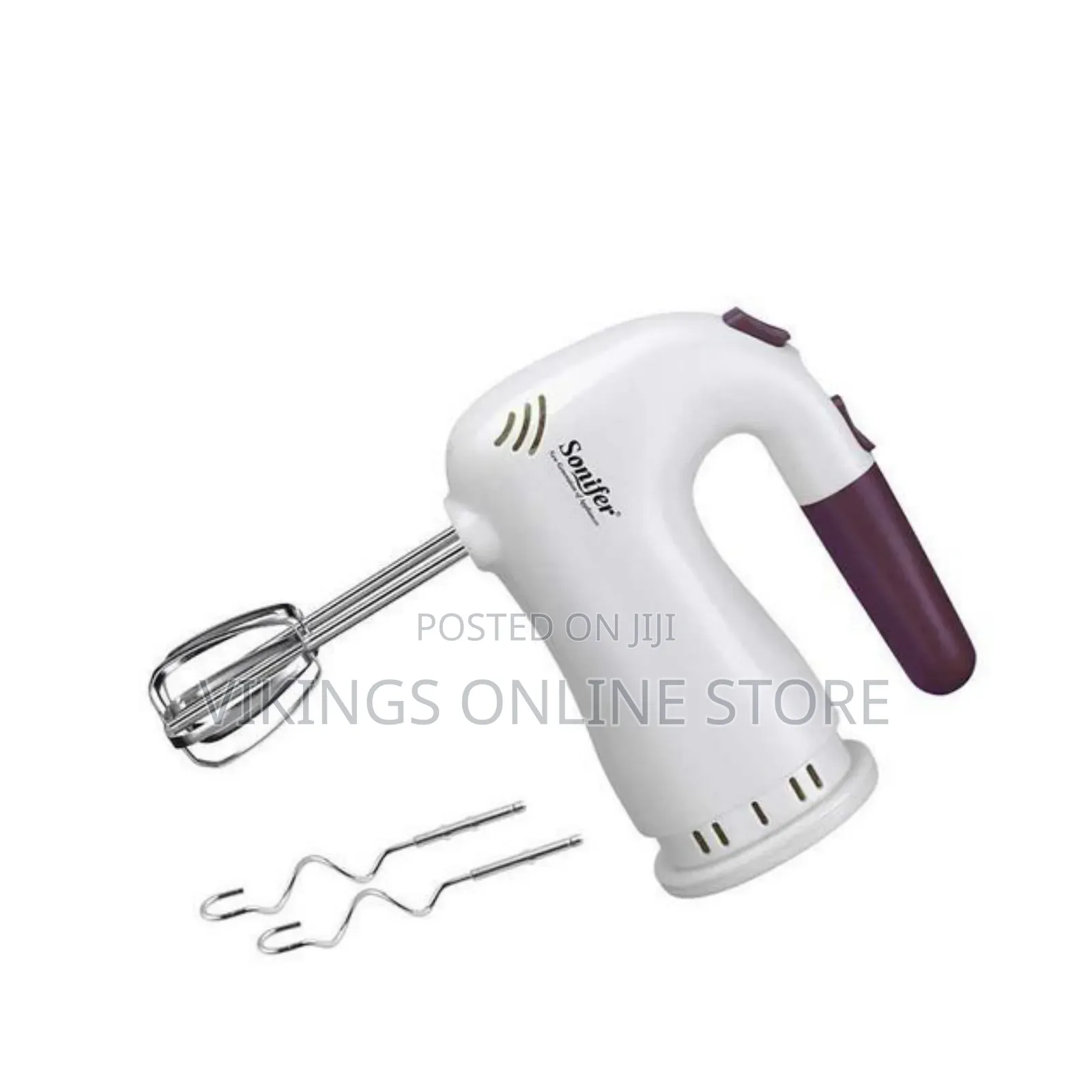Sonifer 5 Speed Power Electric Hand Mixer/Blender/Egg Beater,White
