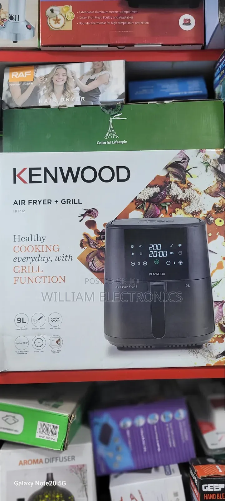Air Fryer 9 Litres Kenwood Digital/Kenwood 9 Litres Air Fryer