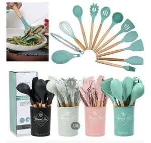 12 Piece Silicone Kitchenware Set