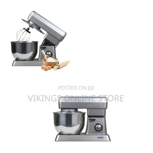 Silver Sonifer Stand Mixer, SF-8083 a Durable Metallic Housing