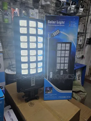 500W Solar Street Light With RemoteControl Outdoor Waterproof LED Lamp