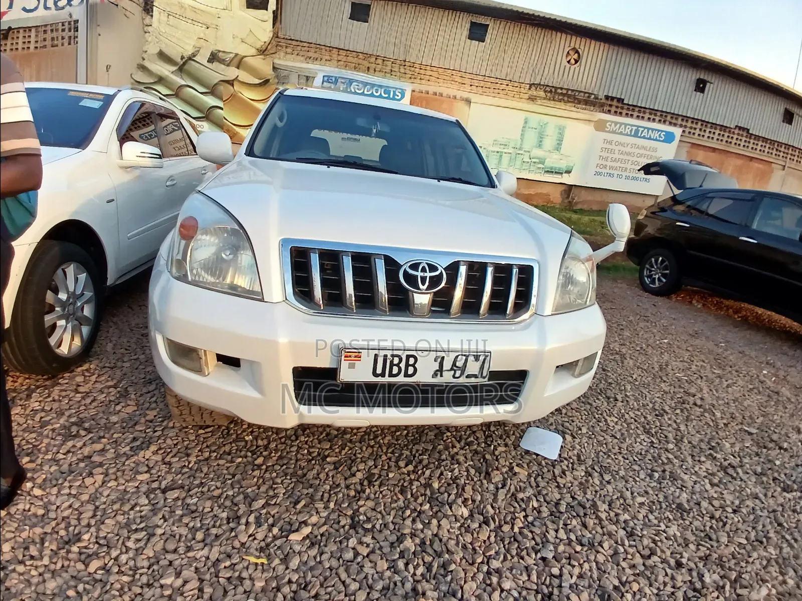 Toyota Land Cruiser Prado 2009 White