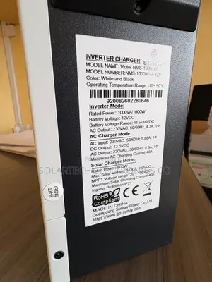 Sumry 1000VA 1000W 12V Hybrid Solar Inverter With MPPT