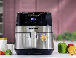 Geepas Air Fryer 1700W -5 Litres Air Cooker With Digital Touch Screen
