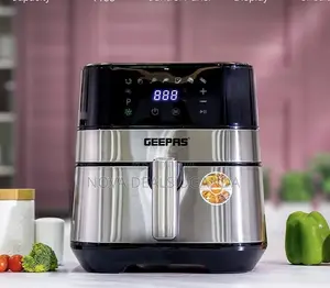 Geepas Air Fryer 1700W -5 Litres Air Cooker With Digital Touch Screen