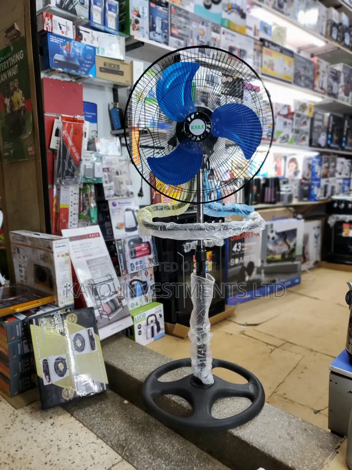 18 Size Metallic Blade Kaile Fan for Home and Office Use