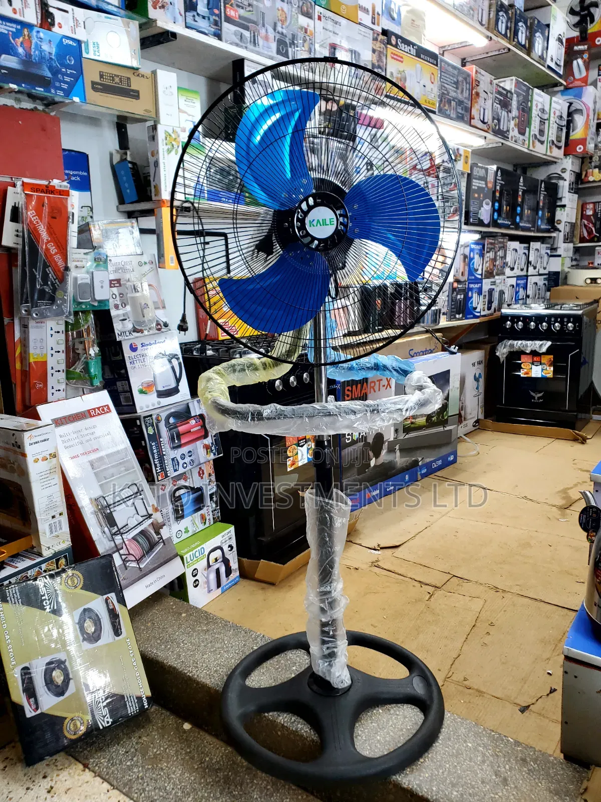 18 Size Metallic Blade Kaile Fan for Home and Office Use