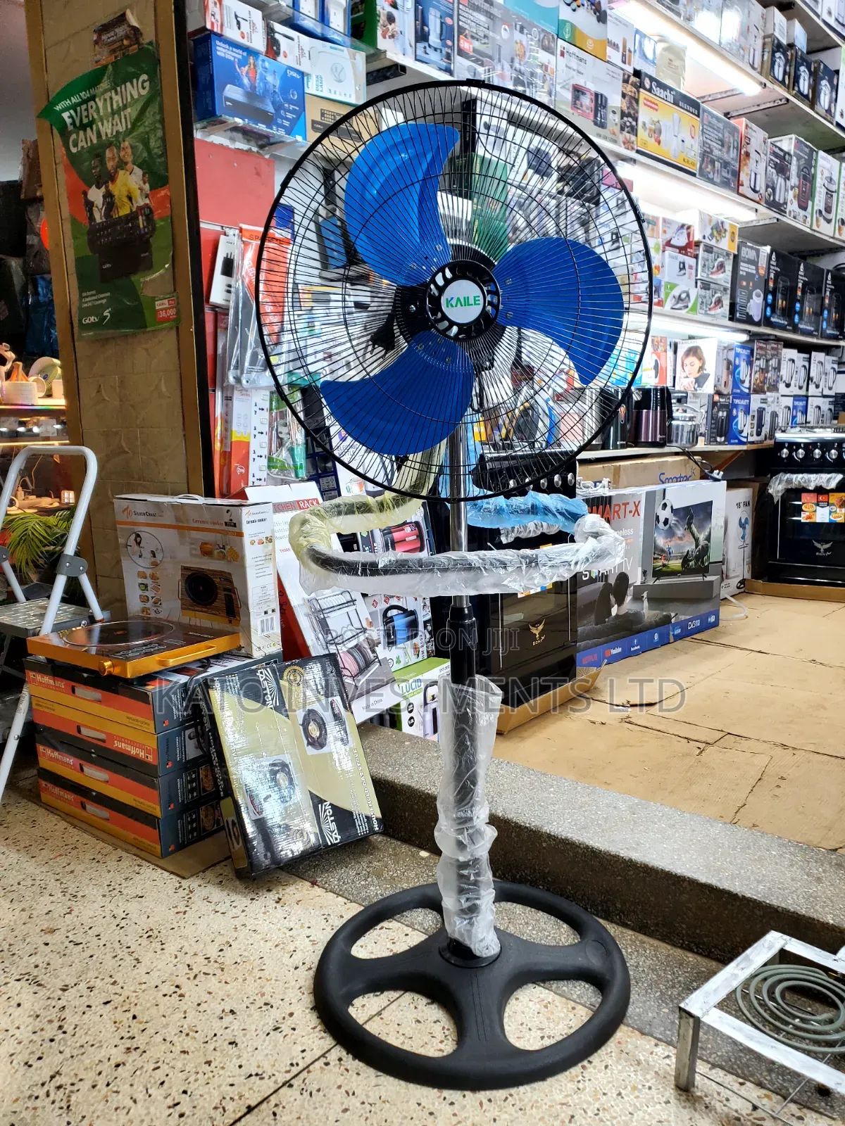 18 Size Metallic Blade Kaile Fan for Home and Office Use
