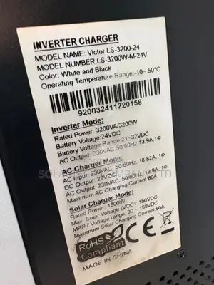 Original Sumry 3.2KW 24V Solar Hybrid Inverter 60A MPPT