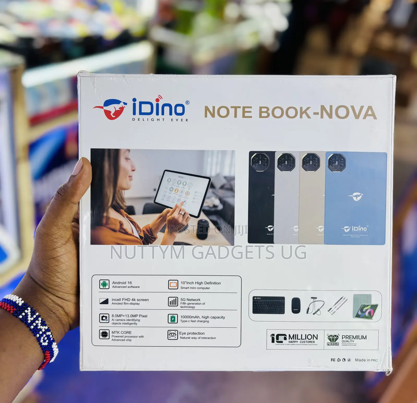 New Idino Note Book-Nova 512 GB Black