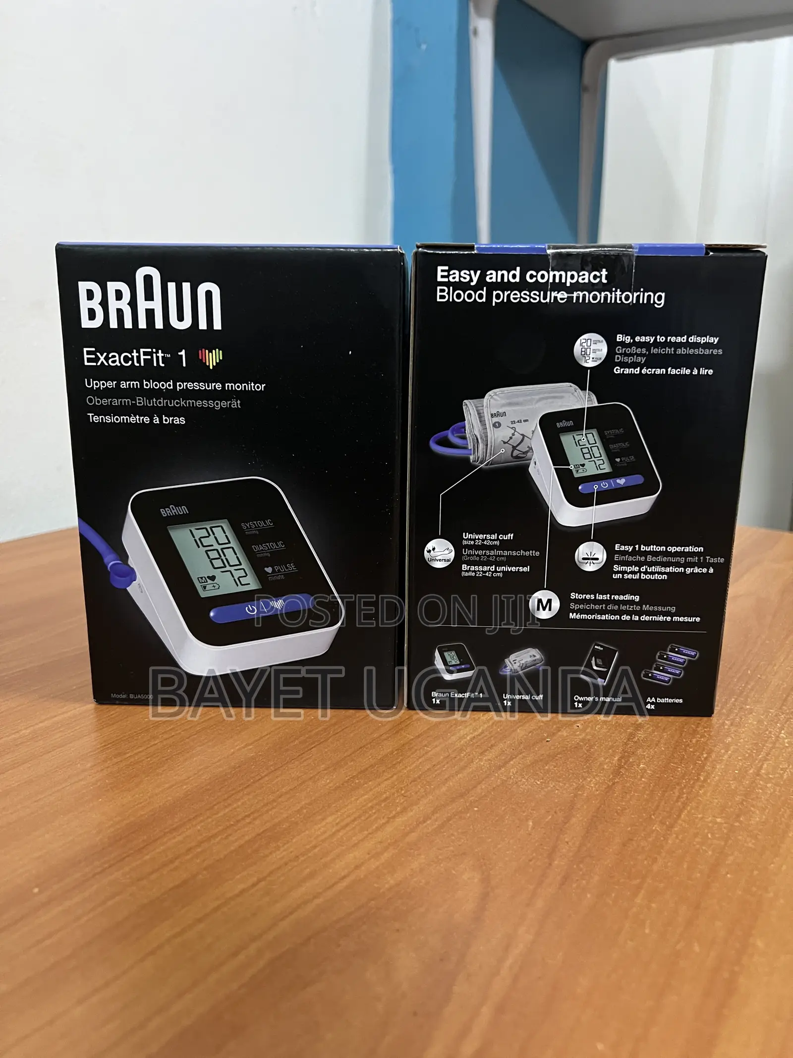 Braun ExactFit 1 Upper Arm Blood Pressure Monitor