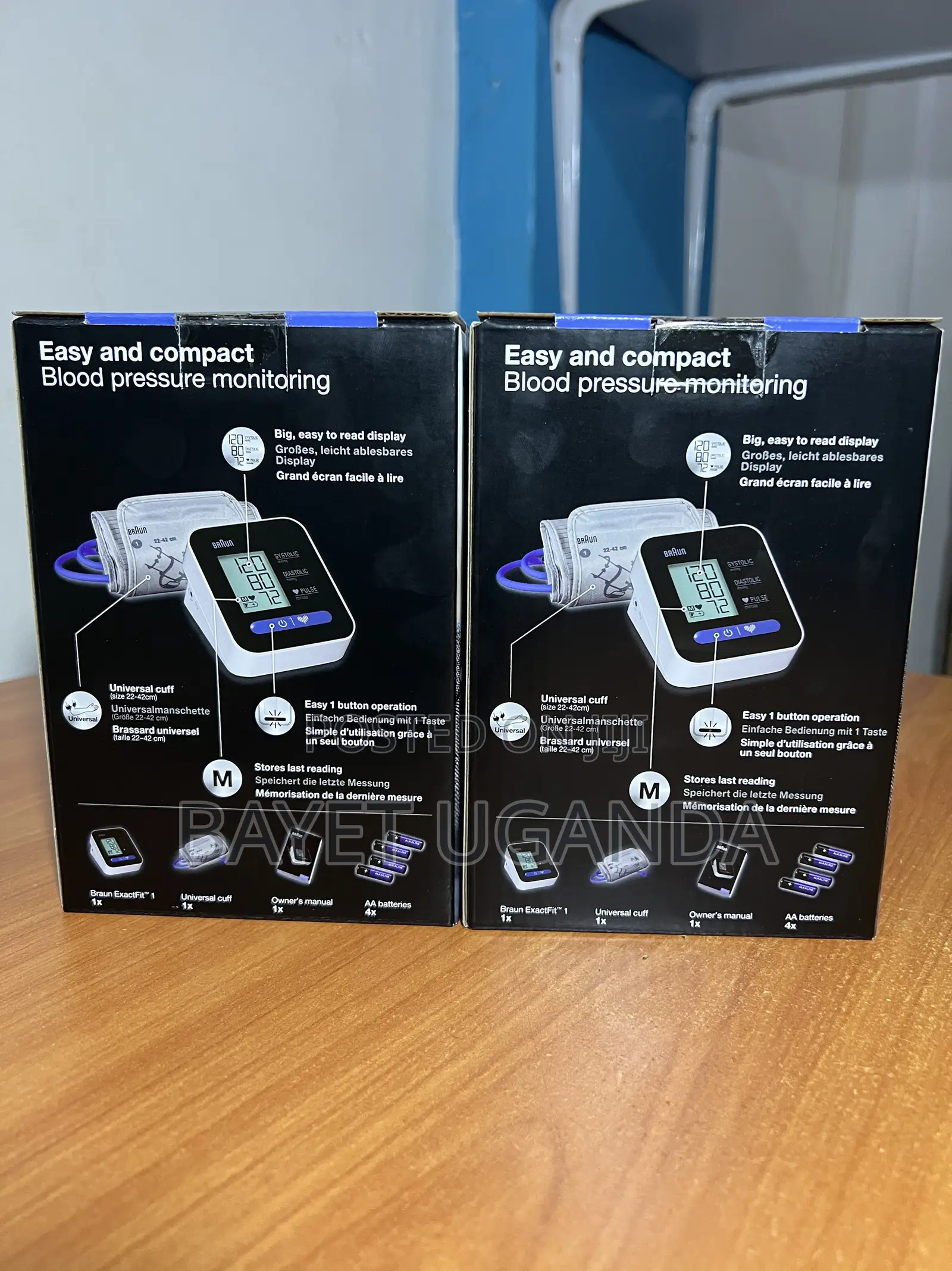 Braun ExactFit 1 Upper Arm Blood Pressure Monitor