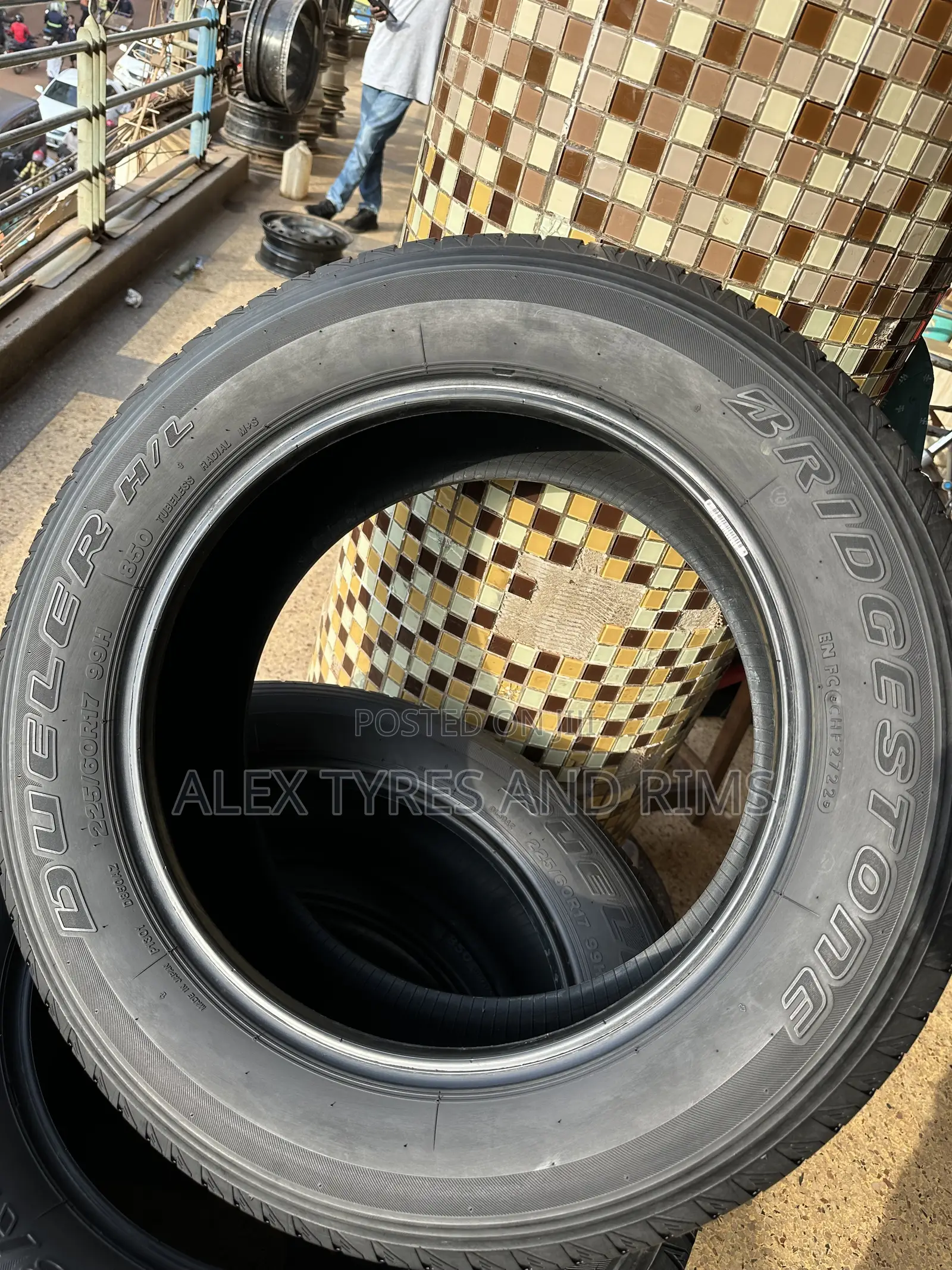 225/60r17 Bridgestone Tyre Japan Used Very Good Condition