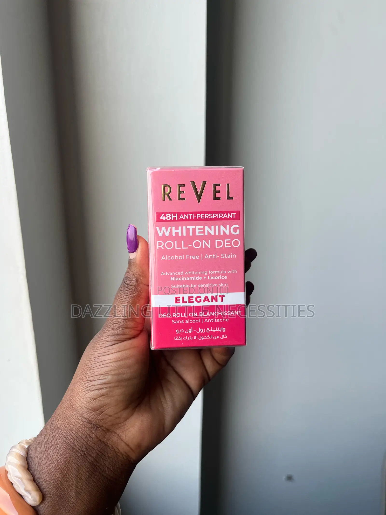 REVEL Elegant Roll - On Deodorant - 50mls
