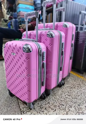 Travel Plastic Suitcases Full Set. 3pcs in 1set.( S, M, L)
