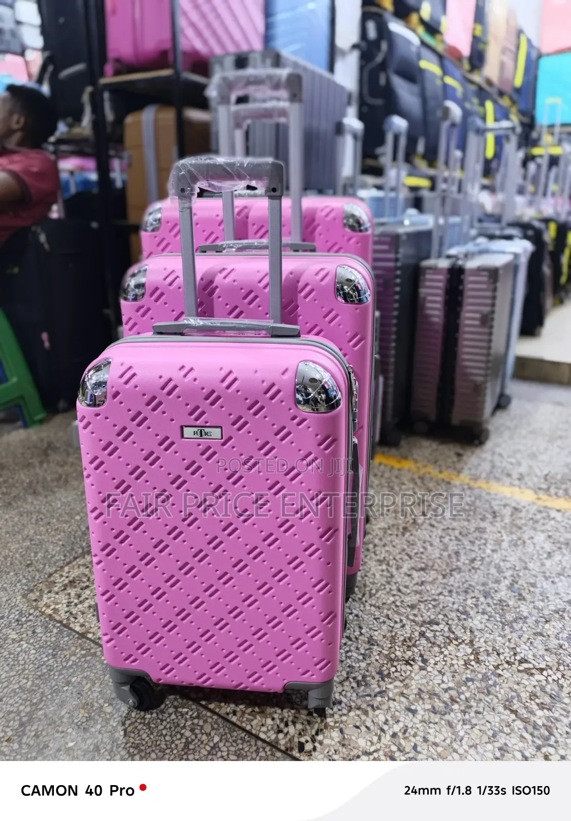 Travel Plastic Suitcases Full Set. 3pcs in 1set.( S, M, L)