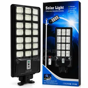 Waterproof 500W Solar Street Light for Outdoor Use