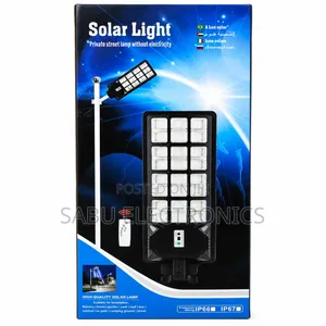 Waterproof 500W Solar Street Light for Outdoor Use