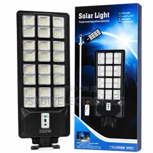 Waterproof 500W Solar Street Light for Outdoor Use