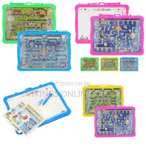 White White Board for Writing 310x225 Mm /Puzzle Maze Toy Rolling Ball