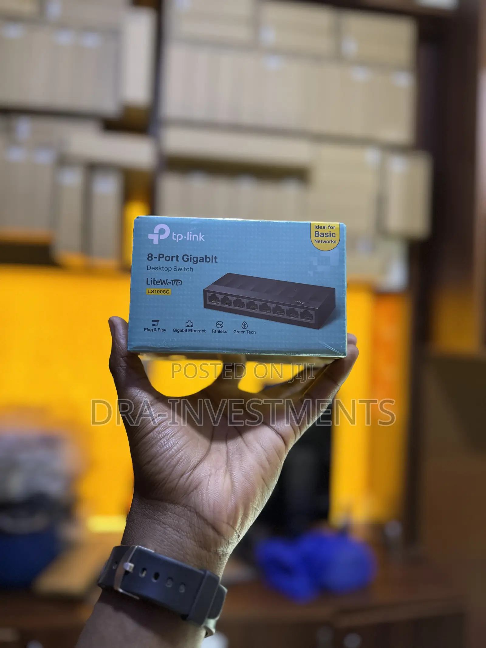 TP-Link 8-Port Gigabit Ethernet Switch – Fast Reliable Network