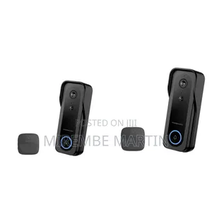Powerology IP65 265GB 3MP Infrared Smart Camera Doorbell 5200mAh