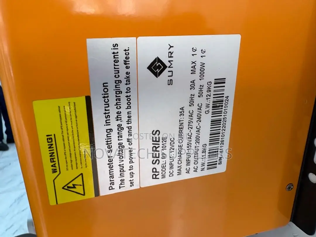 Sumry RP1012E Inverter Charger 200v-240v AC Output