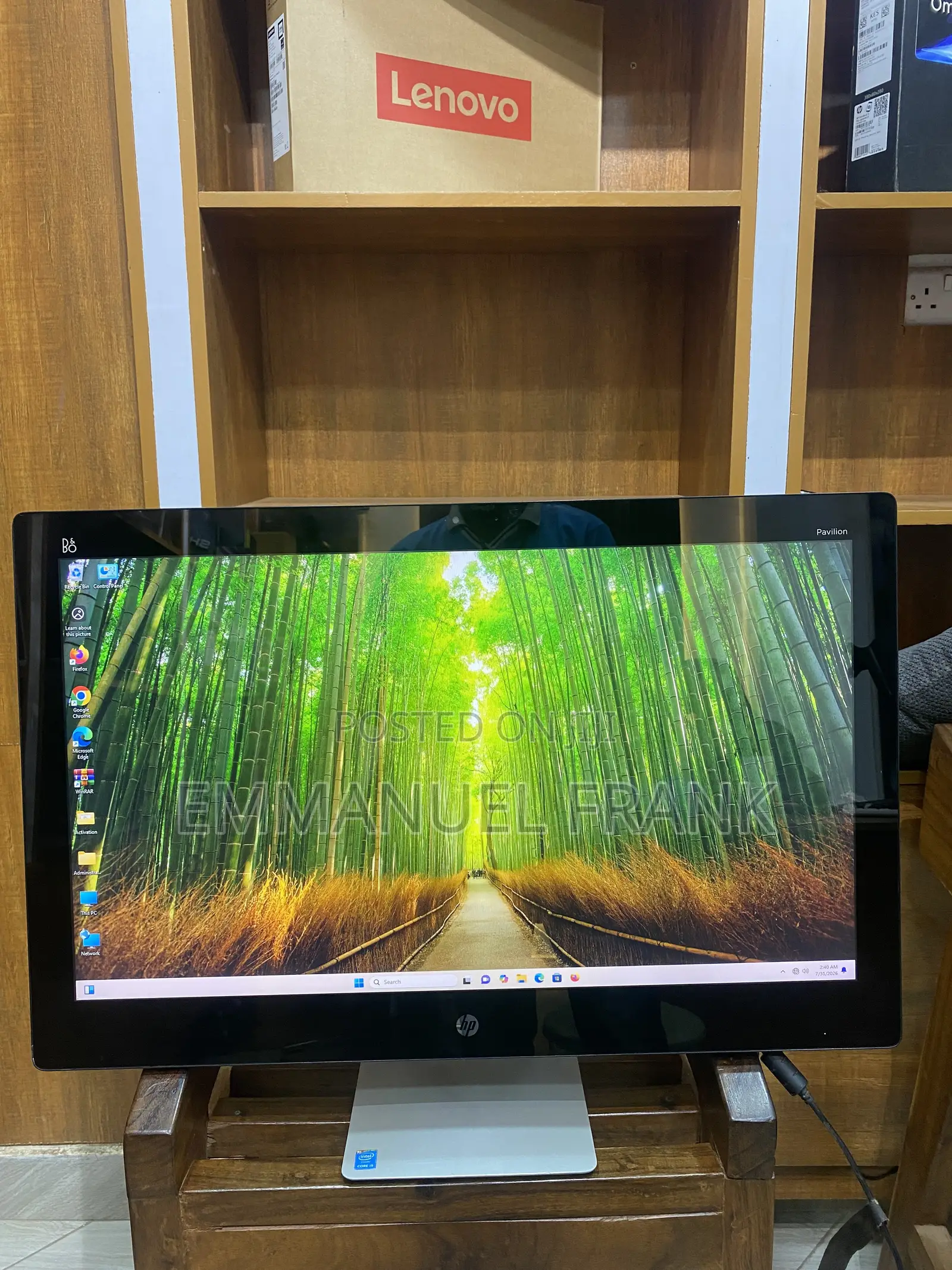 Desktop Computer HP Pavilion 27 8GB Intel Core i5 HDD 2T