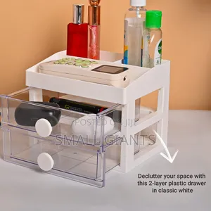 Portable Mini Desktop Cosmetics Organizer