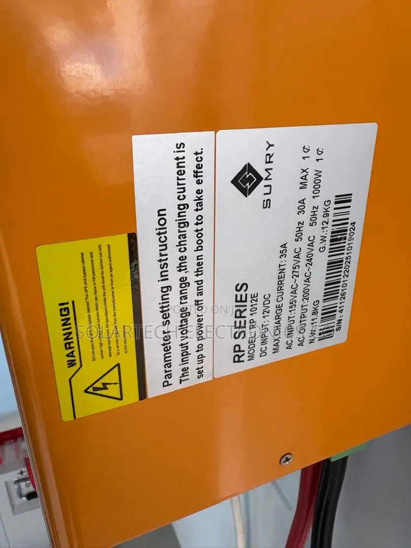 Sumry 1000W 12V Inverter Charger With 35A Battery Charger