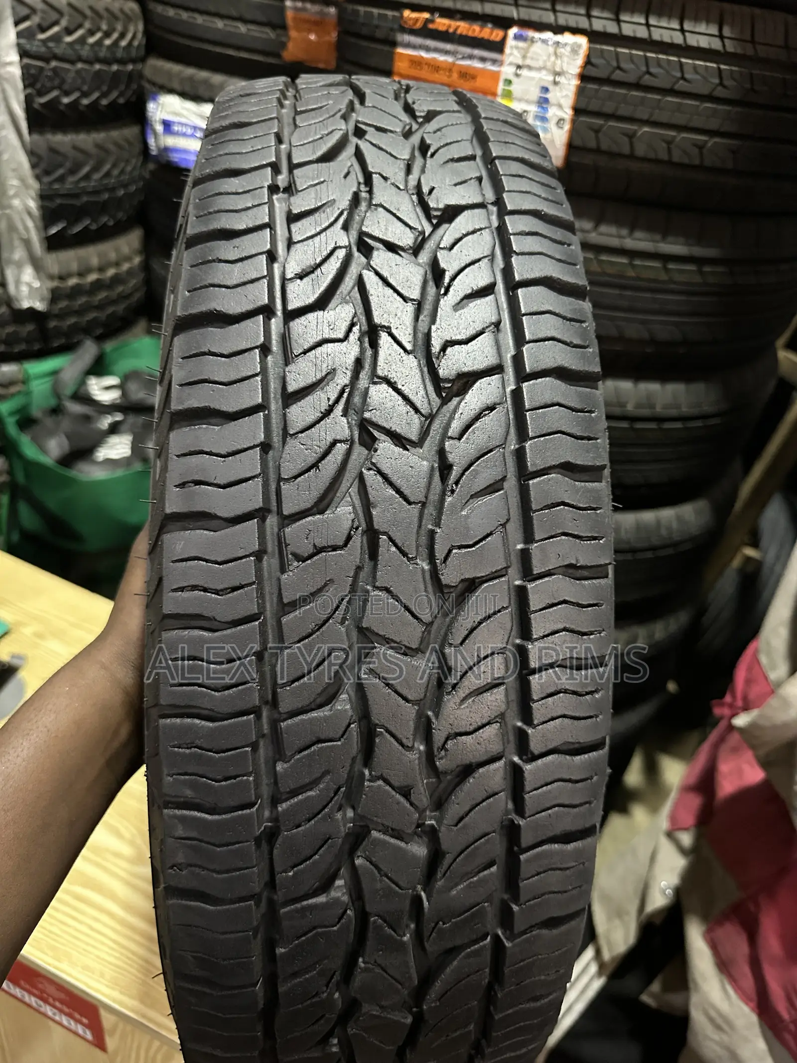 215/75r15 Dunlop Foreign Used Tyre
