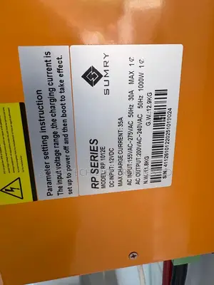 Sumry RP1012E 1000W Pure Sine Wave Inverter Charger 12V