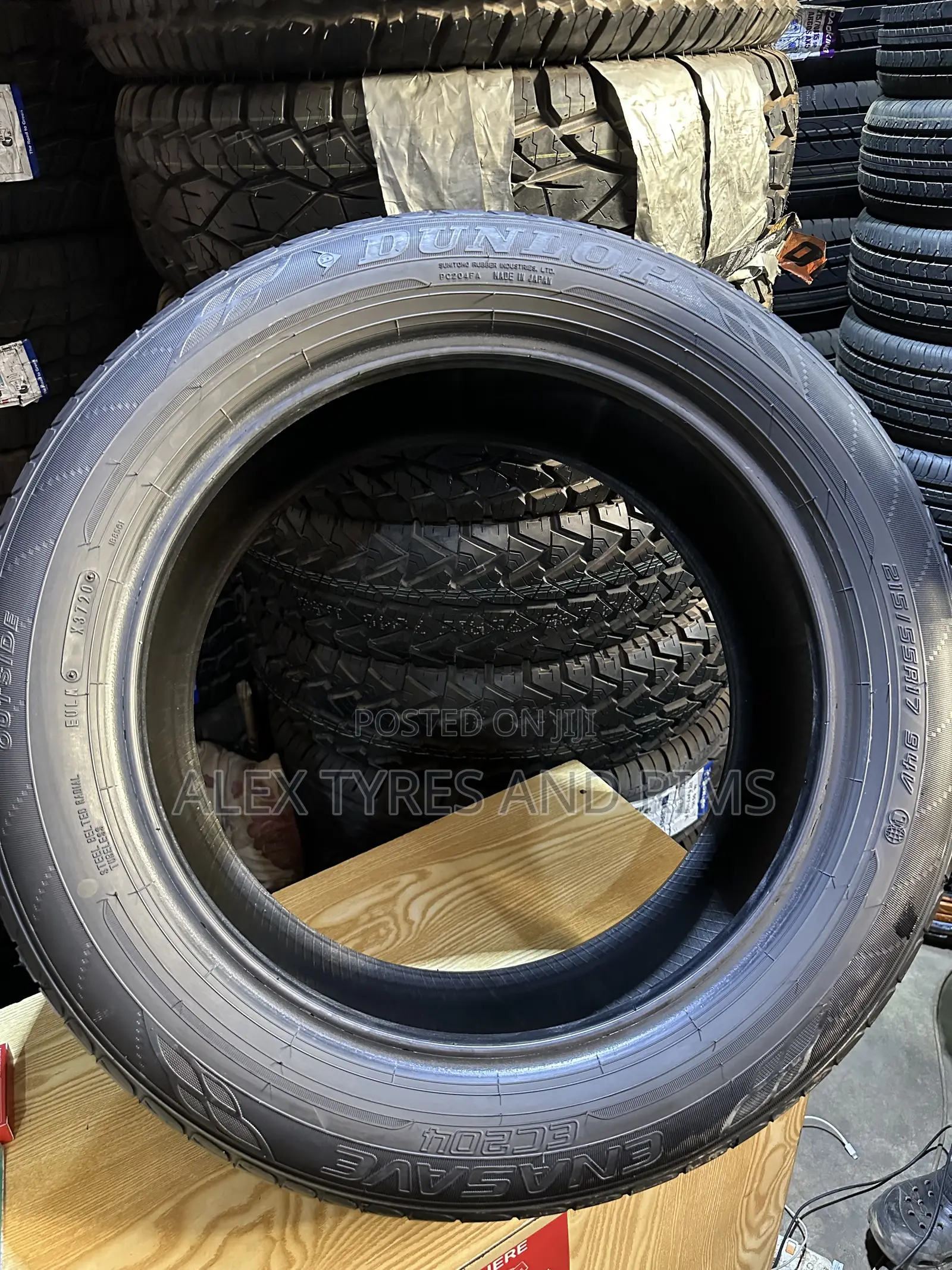 215/55r17 Dunlop Foreign Used Tyres Japan