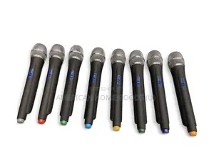 Original Vocopro Uhf-8800 Wireless Reciever W/8 Microphones