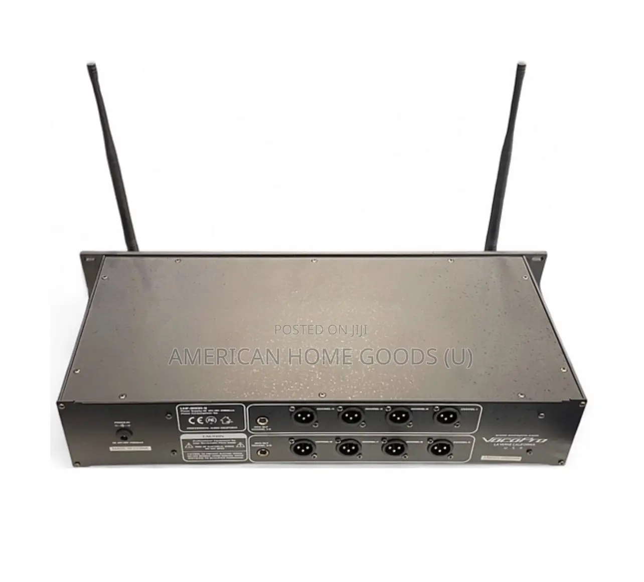 Original Vocopro Uhf-8800 Wireless Reciever W/8 Microphones