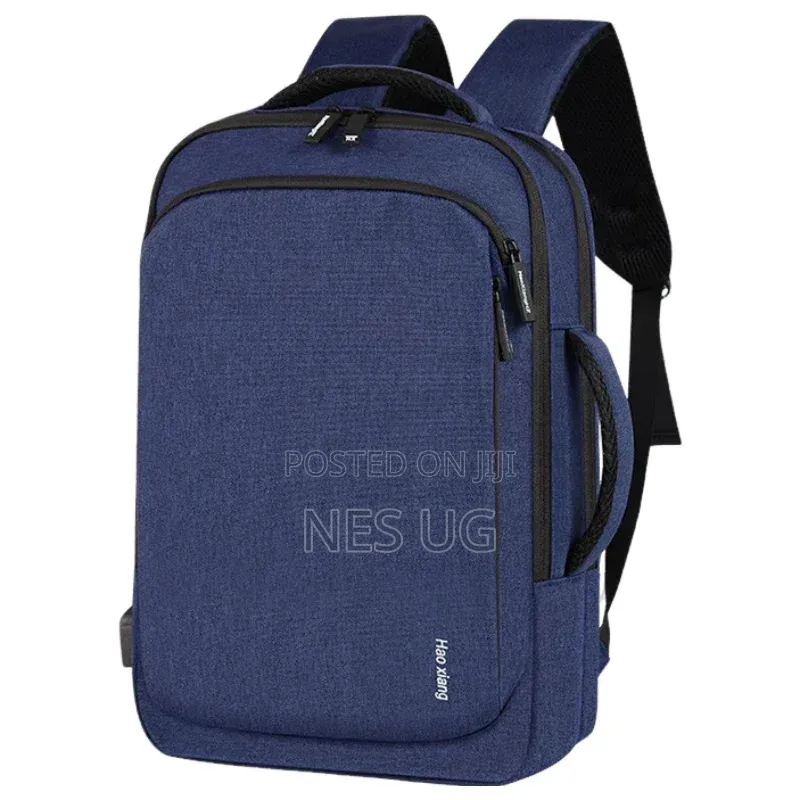 Waterproof USB Anti-Theft Laptop Backpack Bag - Royal Blue