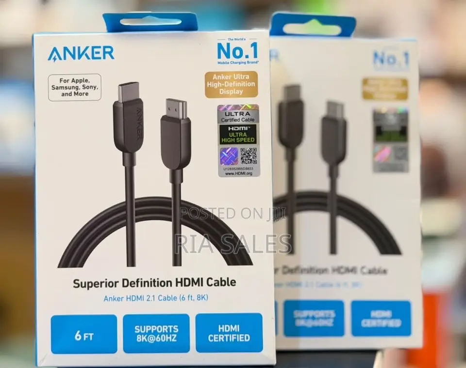 Anker at 60Hz HDMI Cable,
