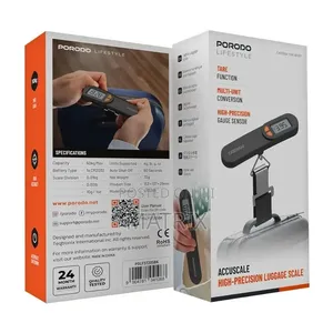 Digital Luggage Scale With Multi-Unit Conversion