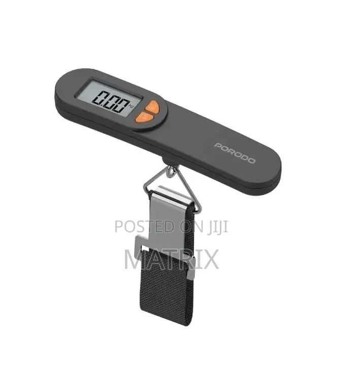 Digital Luggage Scale With Multi-Unit Conversion