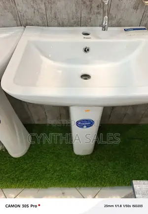 Hand Basin Full Set With Accessories Frencia Square (All Sizes)