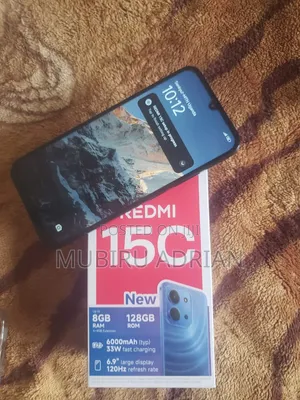 New Xiaomi Redmi 15C 4G 128 GB Black