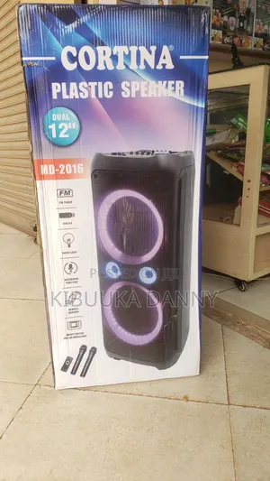 CORTINA MD 2016 Rechargeable Speaker DUAL 12
