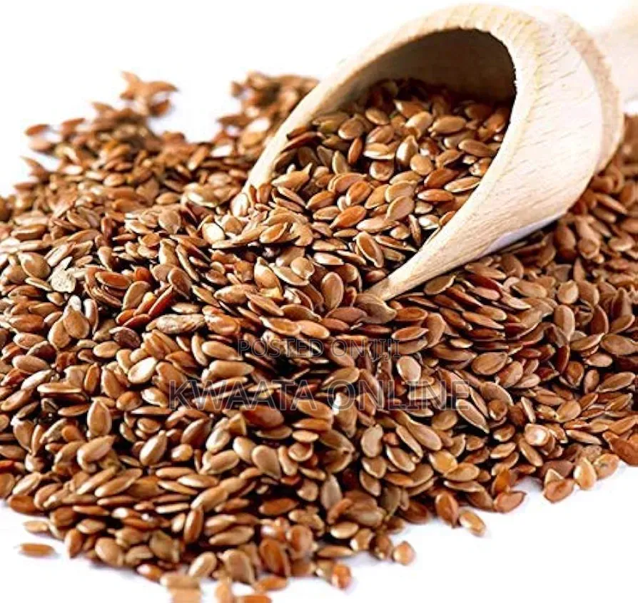Whole Grain Flax Seeds Protein,Omega-3 Fibre Rich for Baking, Smoothie