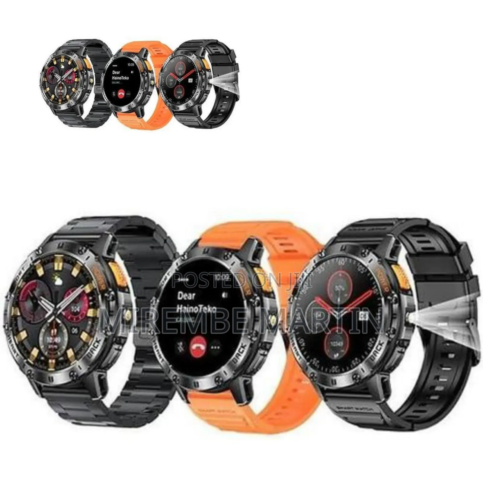 HAINOTEKO Germany Haino Teko-6 Waterproof Smart Watch With AMOLED