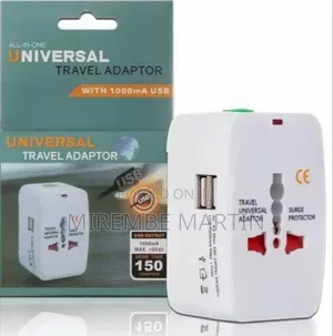 Techgadget All in One Universal World Travel Adapter/Adaptor Surge